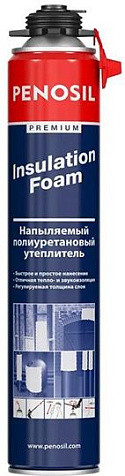 Утеплитель напыляемый PENOSIL Insulation Foam пенополиуретановый, 850мл купить в СОМ