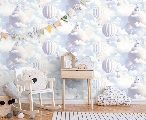 Обои виниловые на флизелиновой основе 75342-65 Аспект WallDecor Балу, 1.06 х 10.05 м . купить в СОМ