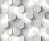 Обои виниловые на флизелиновой основе 70669-14 Аспект Гексагон, 1.06 х 10.05 м . купить в СОМ