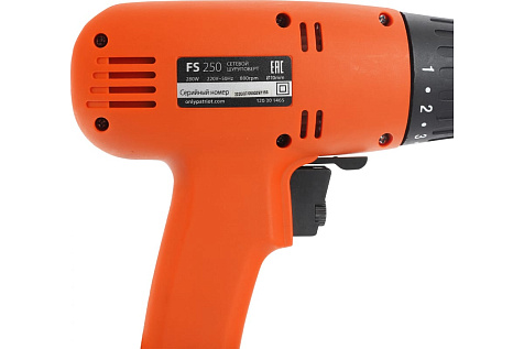 Дрель-шуруповерт сетевой Patriot FS 250, 280Вт купить в СОМ