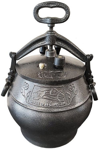 Казан-скороварка Афганский, 5 л, алюминий черный купить в СОМ