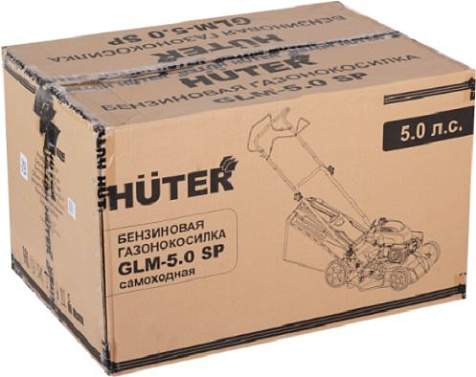 Газонокосилка бензиновая HUTER GLM-5.0 SP, самоходная купить в СОМ