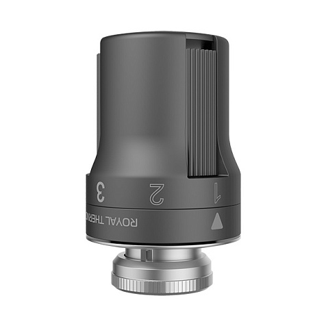 Термоголовка жидкостная RoyalThermo, М30 х1.5, черный купить в СОМ
