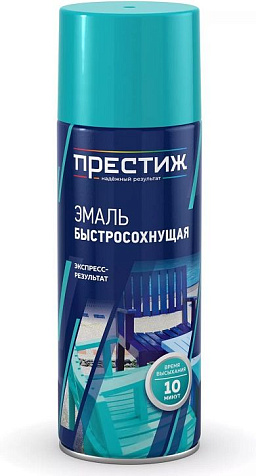 Эмаль аэрозольная Престиж, акриловая, желтая, 520 мл купить в СОМ