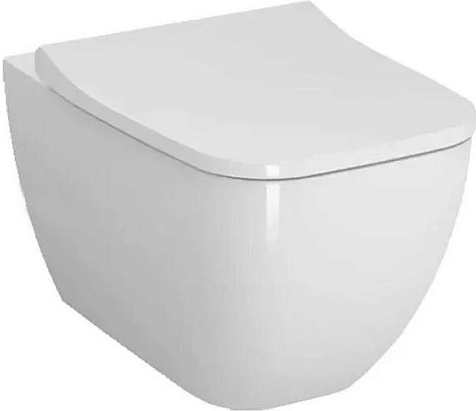 Инсталляция Vitra V-Fix, унитаз Shift, безободковый, сиденье микролифт, кнопка белая Root Square купить в СОМ