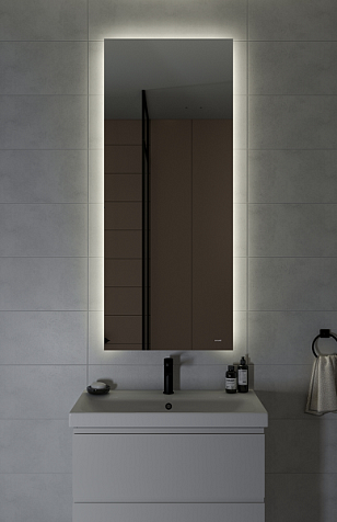 Зеркало Cersanit Eclipse smart, 600 х1450 мм, с подсветкой купить в СОМ