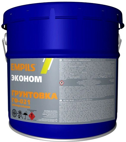 Грунтовка ЭМПИЛС ГФ-021 кр.-кор, 20кг купить в СОМ