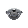Казан Granit black Мечта 6л АП стеклянная крышка купить в СОМ