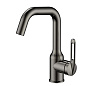 Смеситель для раковины Haiba HB10825-3, латунь, графит купить в СОМ