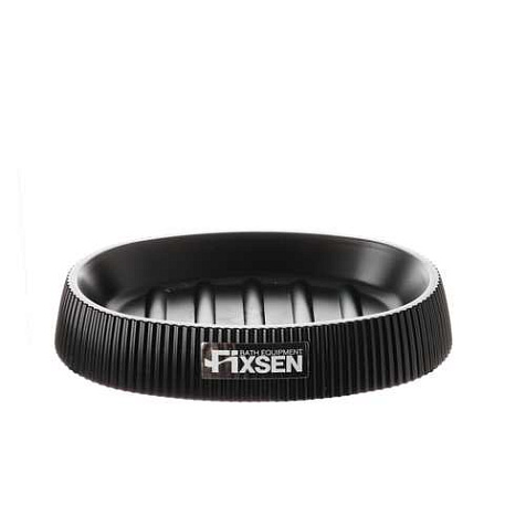 Мыльница Fixsen Black Boom FX-411-4 139х22х95 мм черная купить в СОМ