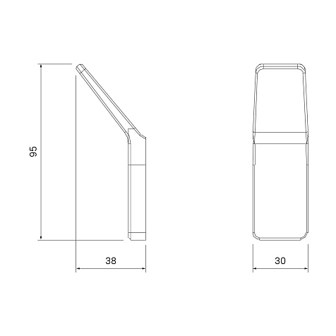 Крючок Iddis Slide SLISC10i41, одинарный купить в СОМ