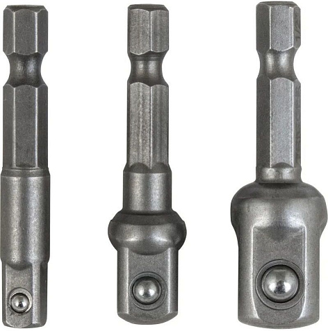 Набор адаптеров для торцевых головок Trigger, 1/4", 3шт купить в СОМ