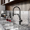Смеситель для мойки Iddis Grange GRABLFLi05, черный матовый купить в СОМ