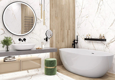 Керамогранит Alma Ceramica Rock Line, 600х600х9 мм, 3 шт. - 1.08 кв. м GFU6060RKL04R 2s купить в СОМ