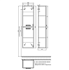 Пенал подвесной Iddis Brick BRI40W0i97, белый, 40 см купить в СОМ