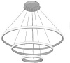 Люстра светодиодная InHome ESTETIKA RING 140W, 8400lm, 3-4-6K, 600х400х200, ПДУ, белый купить в СОМ