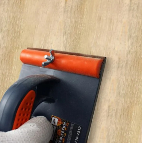 Брусок для шлифовальной бумаги DECOR, 230х115мм, винтовой зажим купить в СОМ