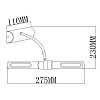 Спот 502020802 Вернисаж золото матовое, 2х40W G9 220 V купить в СОМ