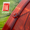 Термошайба д/поликарбоната, КРАСНЫЙ , 25шт купить в СОМ