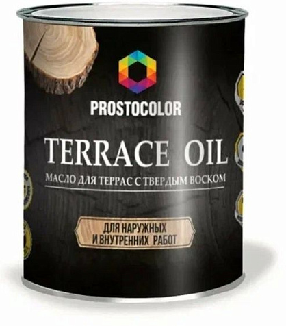 Масло Prostocolor, для террас, бруно, 0.75 л купить в СОМ