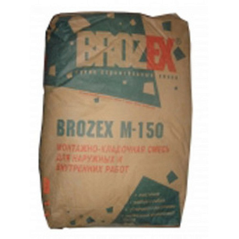 Смесь монтажно-кладочная Brozex М150, 5 кг купить в СОМ