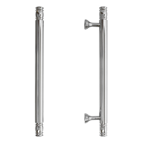 Ручка-скоба мебельная  StahlBuro AP2311-128 CP хром упак=2шт. купить в СОМ