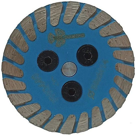 Диск алмазный для УШМ Trio Diamond Flange, 50x1.8мм, М14, сплошной купить в СОМ