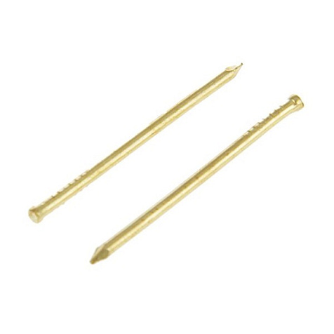 Гвозди финишные латунированные, 1.4x35мм, 50 шт. в упаковке купить в СОМ