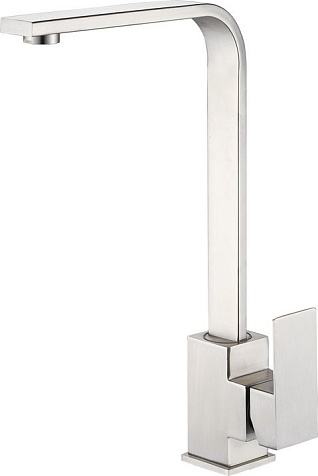 Смеситель для мойки EvaGold Миро EG400124, нержавеющая сталь купить в СОМ