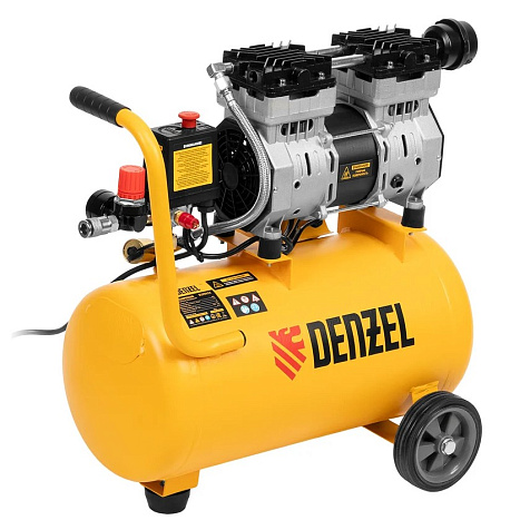 Компрессор безмасляный Denzel DLS950/24 купить в СОМ
