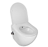 Унитаз подвесной Azario Allegro AZ-3105B, безободковый, c функцией биде купить в СОМ