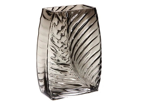 Ваза GREY GLASS 15х21х6см стеклянная купить в СОМ