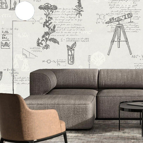 Обои виниловые на флизелиновой основе 6050-00 Deco-Deco Alchemy, 1.06 х 10 м . купить в СОМ
