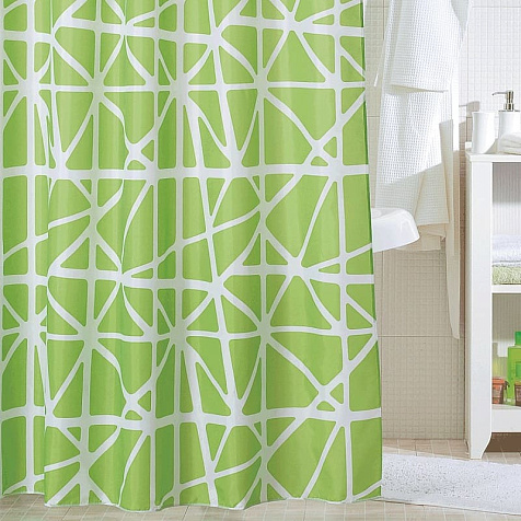 Штора для ванной Iddis 331P20Rl11, 200 х200 см, Dreen Nest, полиэстр купить в СОМ