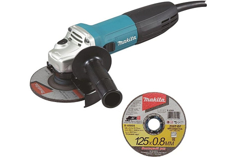 Машина углошлифовальная MAKITA GA5030RХ8, 125мм, 720Вт купить в СОМ