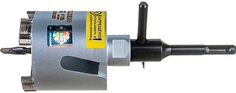 Коронка алмазная по бетону Hilberg Laser, SDS-plus, 72мм купить в СОМ