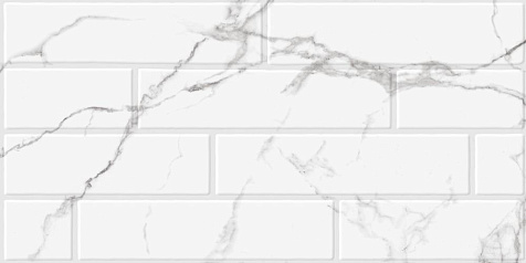 Декор Beryoza Ceramica Luzon  Белый, 300х600х9 мм, 6 шт. = 1.08 кв. м купить в СОМ