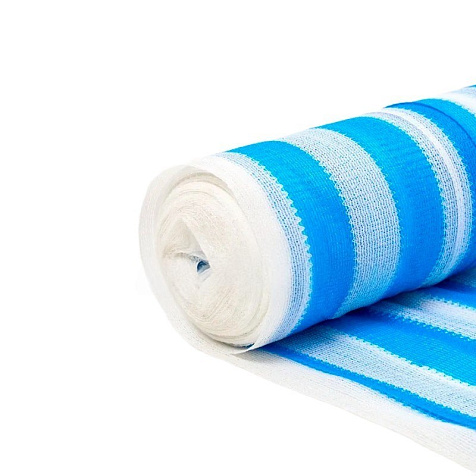 Сетка затеняющая бело-голубая, 2х5 м купить в СОМ