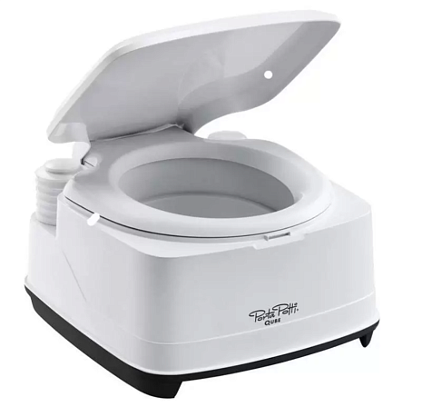 Биотуалет Porta Potti Qube 145, объем баков 12/15 л, серый купить в СОМ