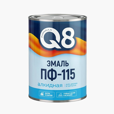 Эмаль ПФ-115 Formula Q8, синяя, 0.8 кг купить в СОМ
