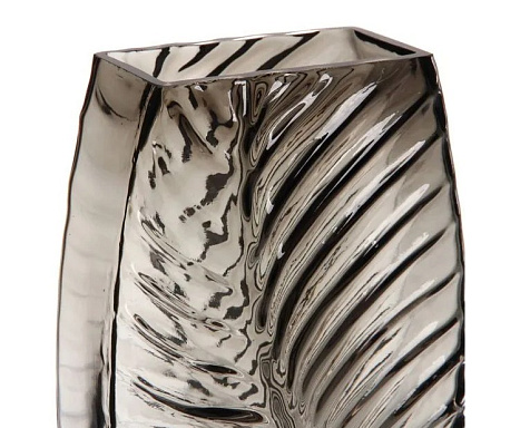 Ваза GREY GLASS 15х21х6см стеклянная купить в СОМ