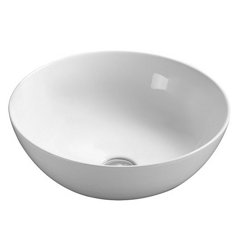 Раковина накладная Comforty 104, d415 х155 мм купить в СОМ