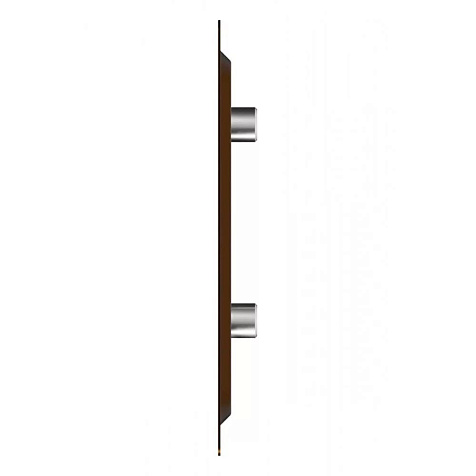 Решетка 1515MER 150x150 Metallic brown регулируемая купить в СОМ