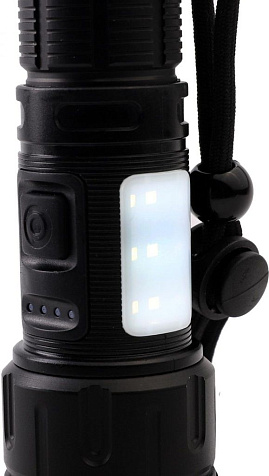 Фонарь ручной Camelion E14102 акк.18650+запасн, 10W, 800lm, до 500м, 7500K, 7реж. USB-Type-C магнит купить в СОМ