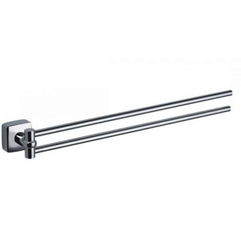 Полотенцедержатель Fixsen Kvadro FX-61302А, рога, двойной купить в СОМ