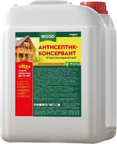 Антисептик-консервант Farbitex Профи Wood, ультра защита, трудновымываемый, 10 л купить в СОМ