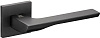 Ручка дверная на квадр. REMO A-14-40 BLACK Чёрный купить в СОМ