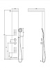 Панель душевая Taliente TA-G-S04C+s, хром купить в СОМ