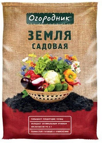 Грунт Огородник Садовая земля 40л,  Россия купить в СОМ