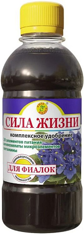 Удобрение Сила жизни для фиалок 0,3л купить в СОМ